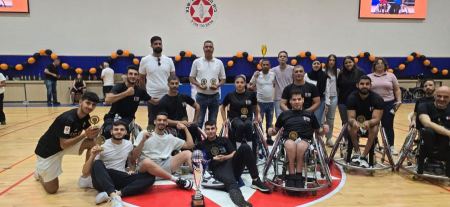 مجد الكروم تفوز بكأس الدولة لكرة سلة على عجلات للمرة 3